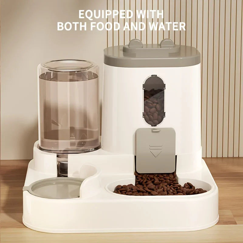2-in-1 Automatic Cat Food & Water Dispenser - Image 4