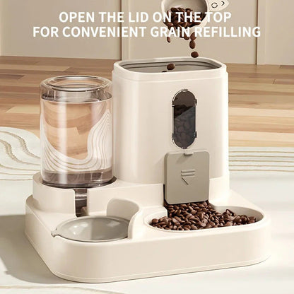 2-in-1 Automatic Cat Food & Water Dispenser - Image 5