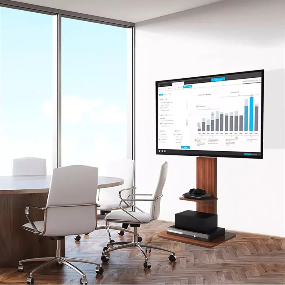 Adjustable Wood TV Stand for 32-65 Inch LCD LED - Image 3