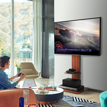 Adjustable Wood TV Stand for 32-65 Inch LCD LED - Image 6