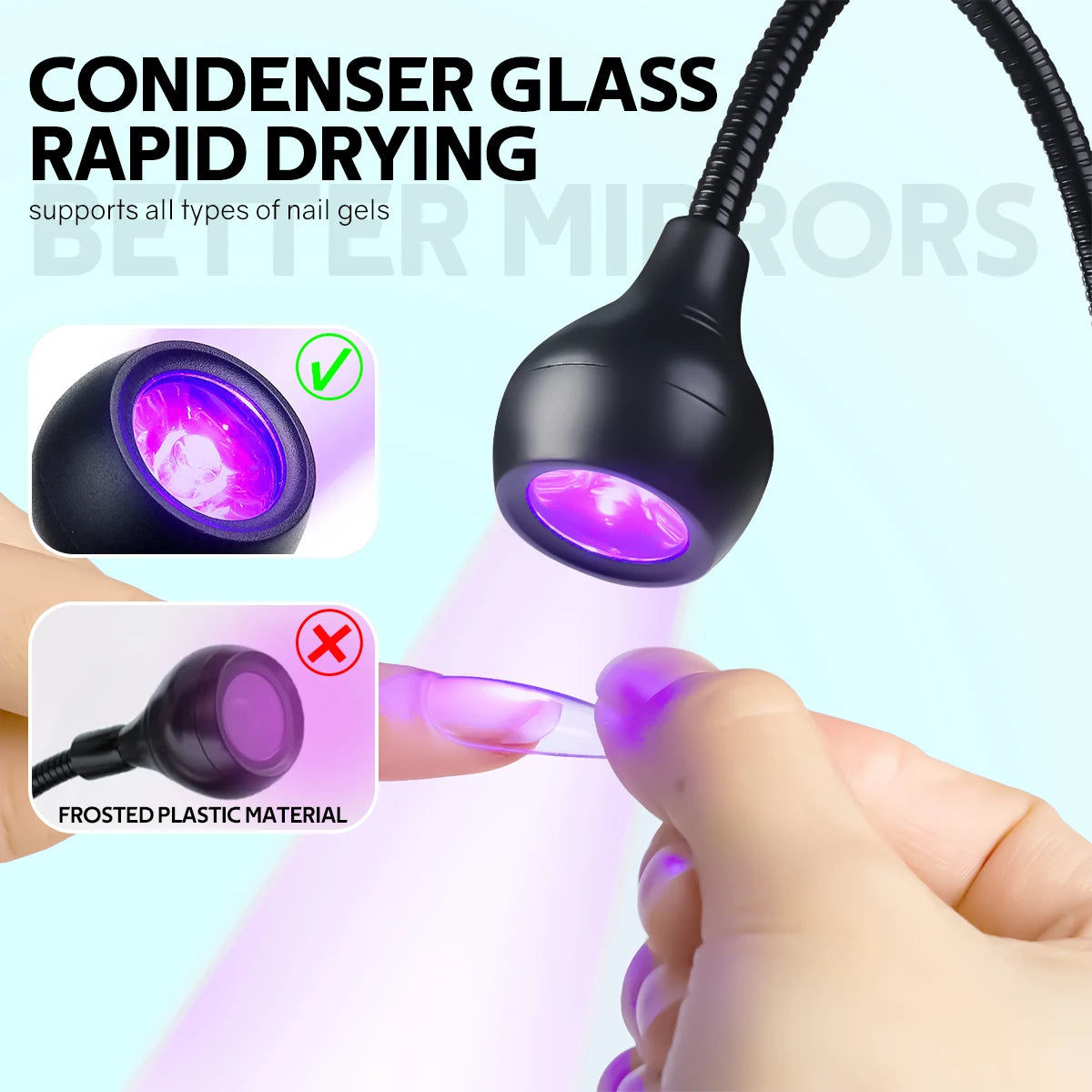 Portable UV LED Nail Lamp for Gel Polish - Image 3