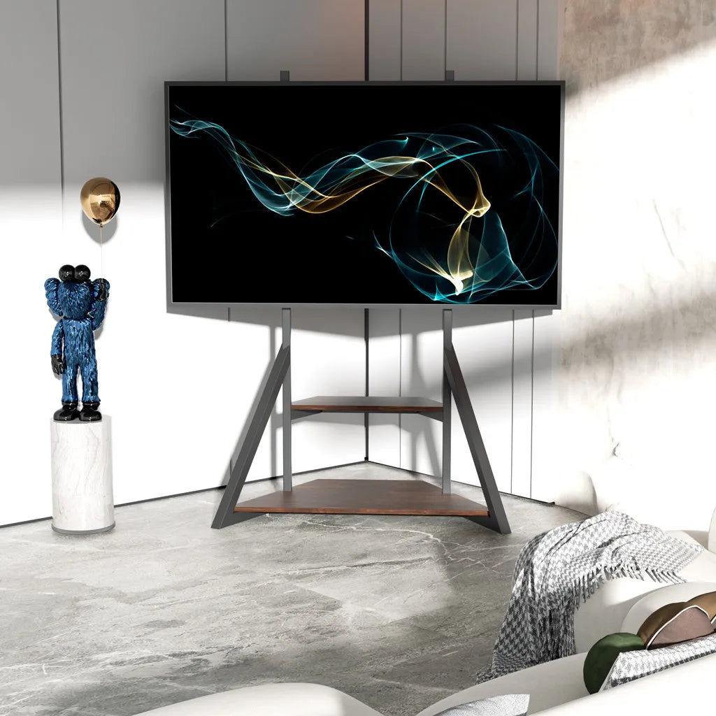 Adjustable Floor TV Stand for 40-75" LCD LED - Image 2