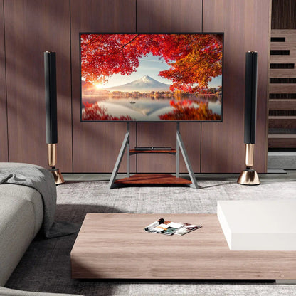 Adjustable Floor TV Stand for 40-75" LCD LED - Image 4