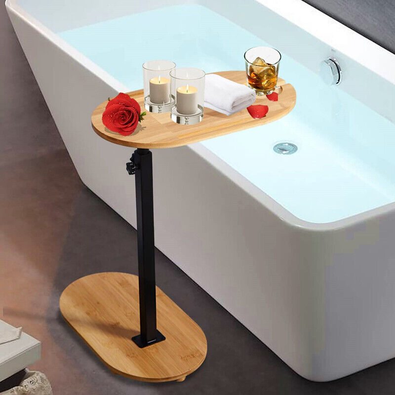 Sofa Side End Table 8.66W 14.17L Laptop Bed Desk - Image 4