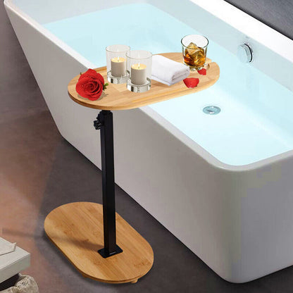 Sofa Side End Table 8.66W 14.17L Laptop Bed Desk - Image 4