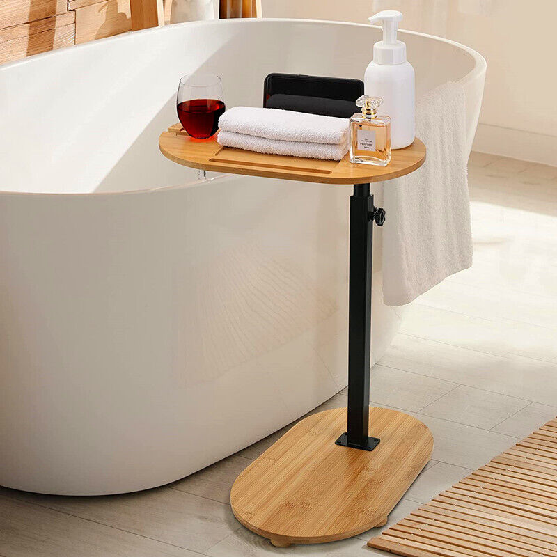 Sofa Side End Table 8.66W 14.17L Laptop Bed Desk - Image 5