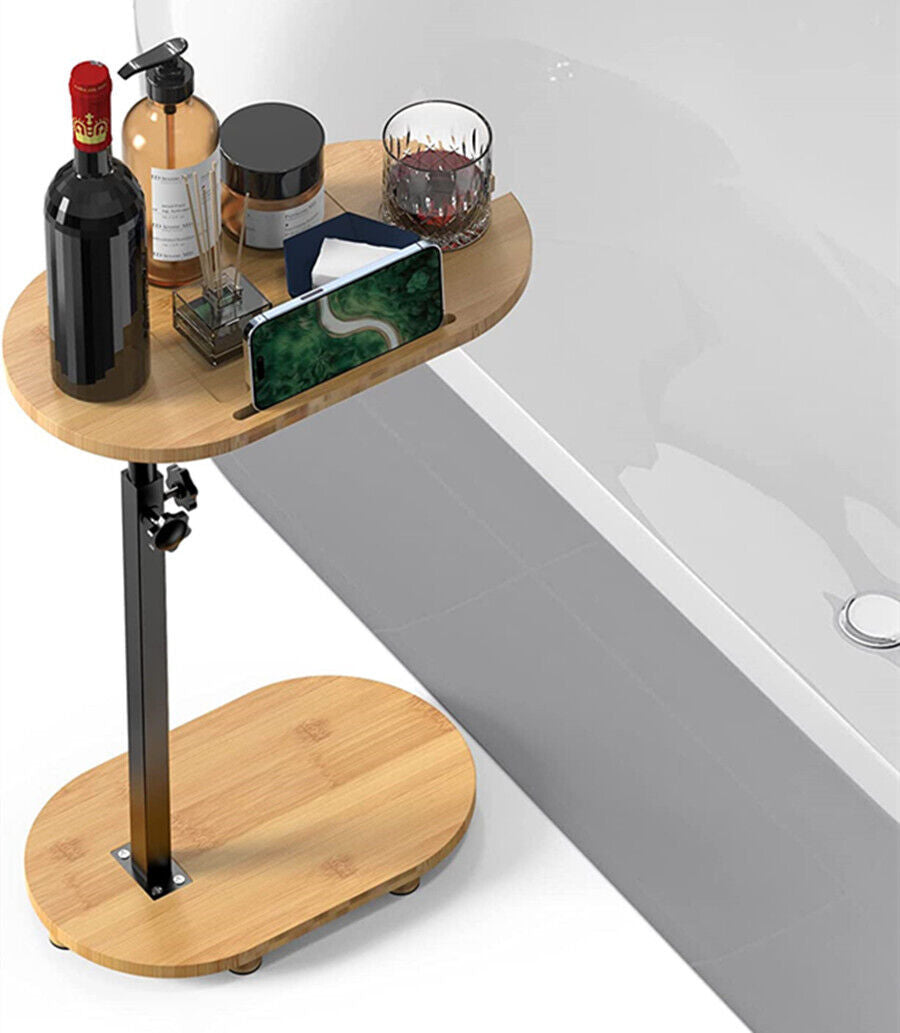 Sofa Side End Table 8.66W 14.17L Laptop Bed Desk - Image 6