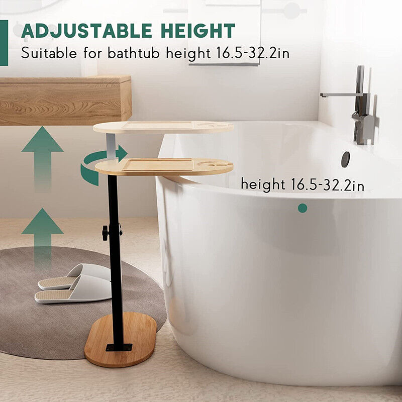 Sofa Side End Table 8.66W 14.17L Laptop Bed Desk - Image 9