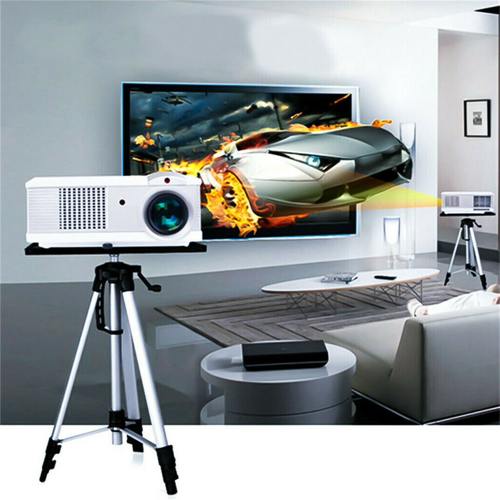 Adjustable Aluminium Laptop Projector Tripod Stand 52-140cm - Image 6