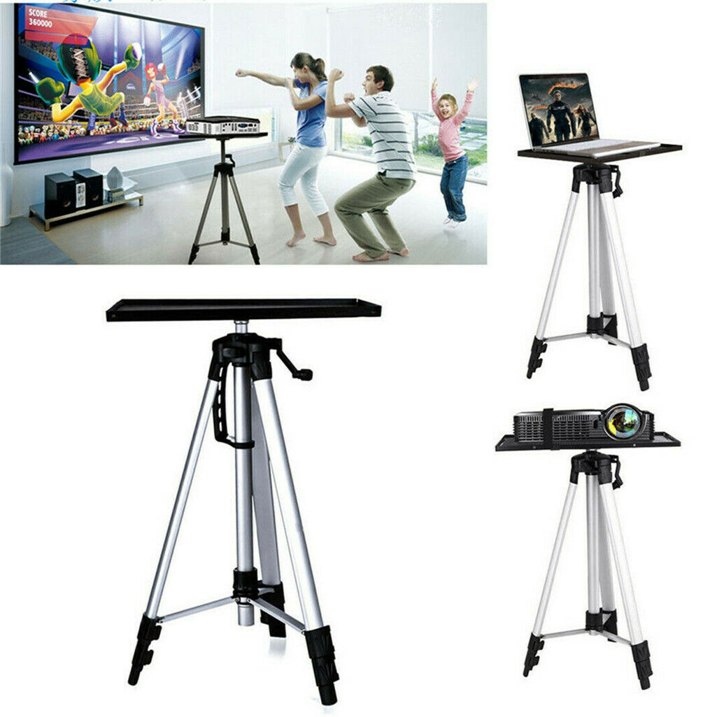 Adjustable Aluminium Laptop Projector Tripod Stand 52-140cm - Image 7