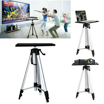 Adjustable Aluminium Laptop Projector Tripod Stand 52-140cm - Image 7