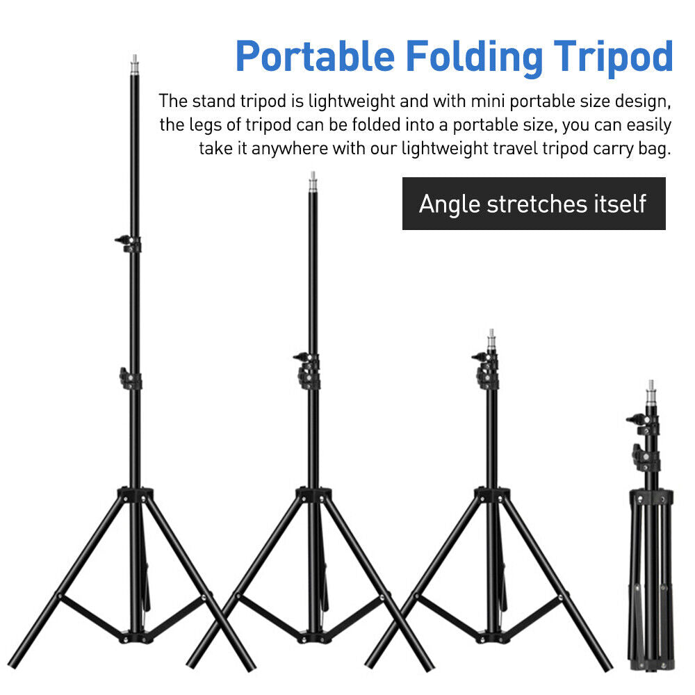 Portable Adjustable Laptop Projector Stand Tripod with Tray - Image 4