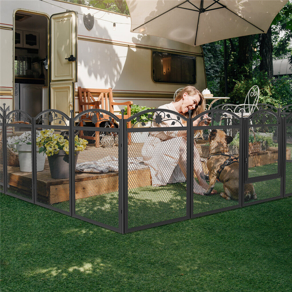 HeavyDuty Metal Dog Playpen w/ Waterproof Border - Image 5