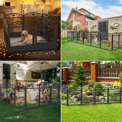 HeavyDuty Metal Dog Playpen w/ Waterproof Border - Image 9