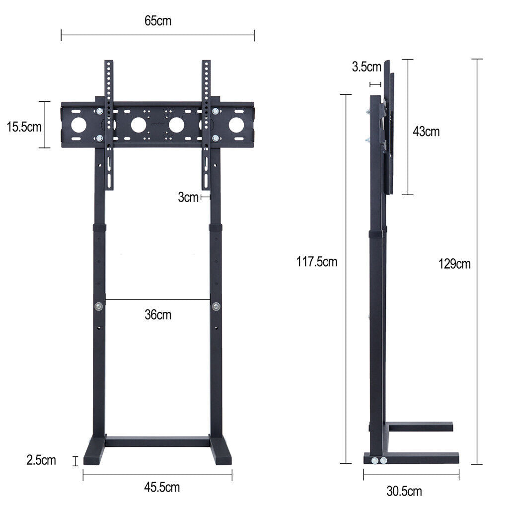 TV Stand Base Mount Bracket Swivel for 32-65 LED LCD Screen - Image 5