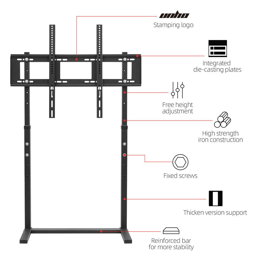 TV Stand Base Mount Bracket Swivel for 32-100 LED LCD - Image 4