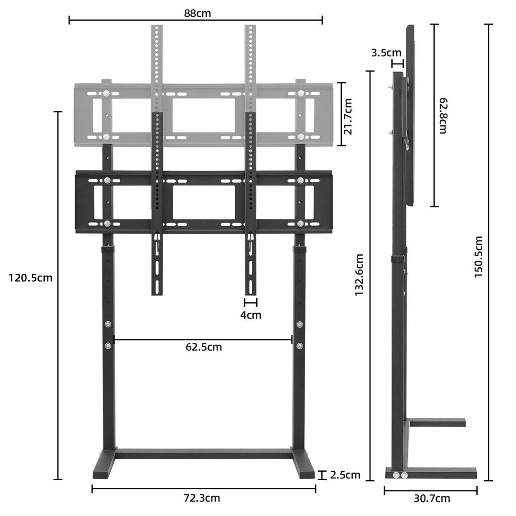 TV Stand Base Mount Bracket Swivel for 32-100 LED LCD - Image 6