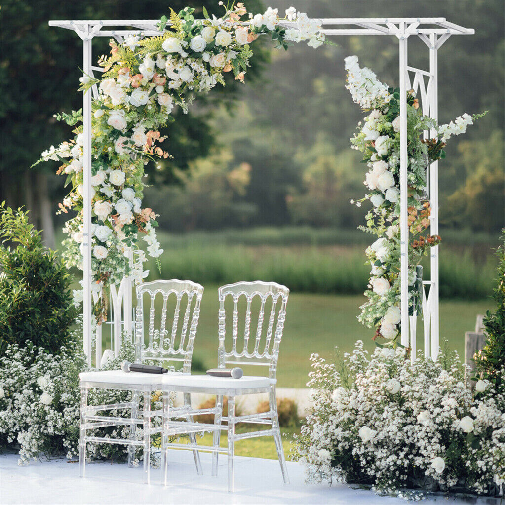 Stereoscopic Metal Garden Arch Arbor Wedding Pergola Trellis - Image 2