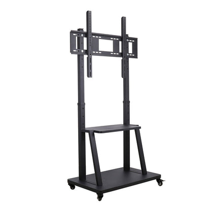 Rolling TV Stand 32-100 w/ Adjustable Mount & 2-Tier Shelf - Image 2