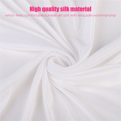 3x6m White Stage Curtain Backdrop - Image 7