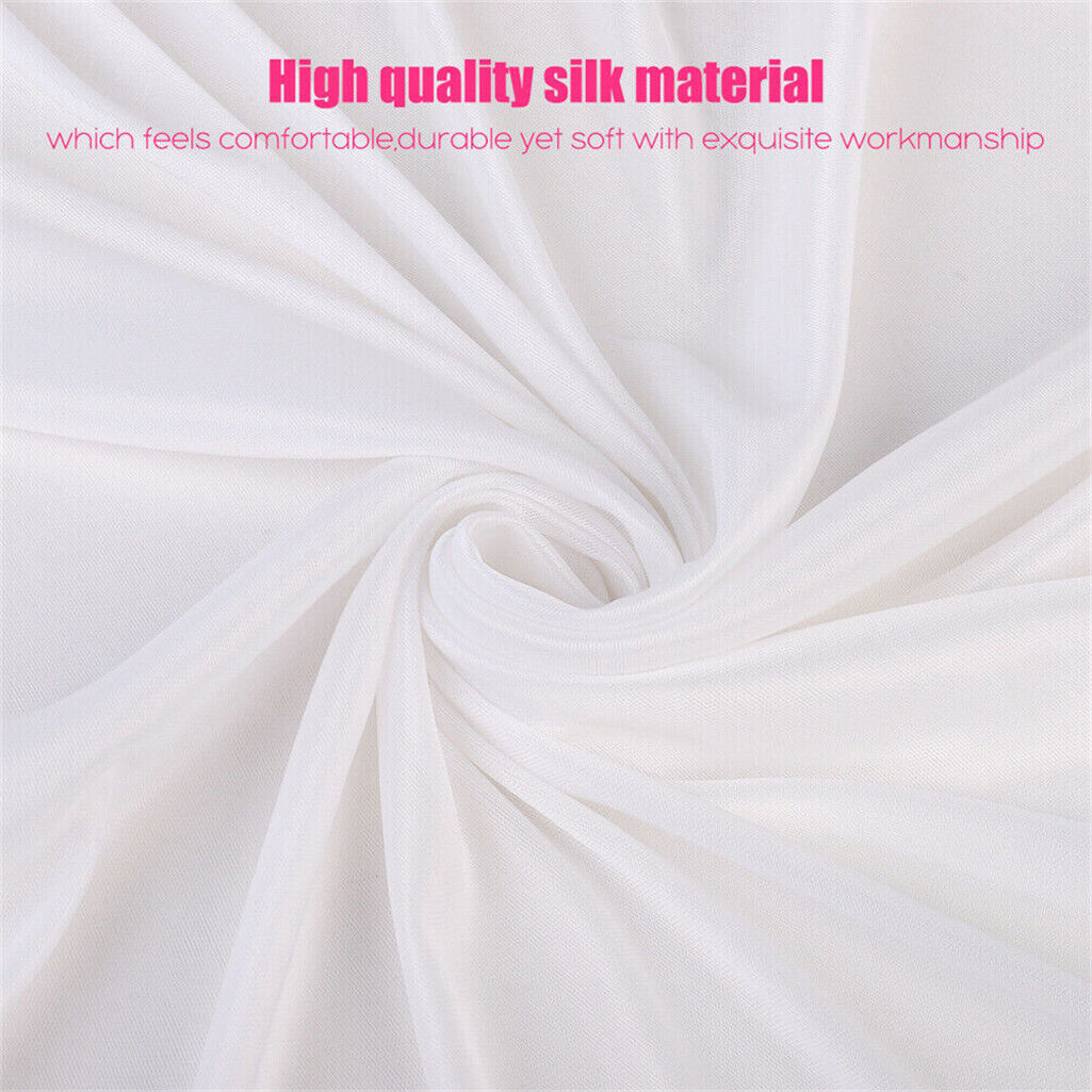 3x6m White Stage Curtain Backdrop - Image 8