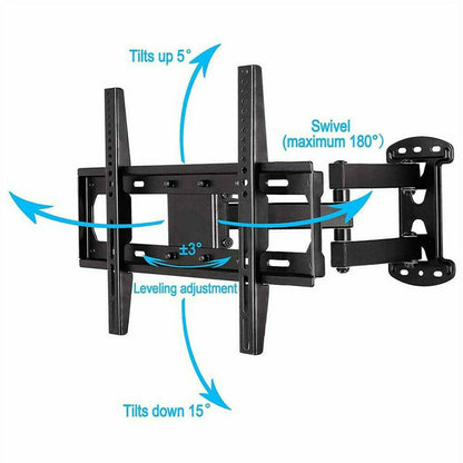 Full Motion TV Wall Mount Bracket 27-55 for Samsung TCL Hisense - Image 7
