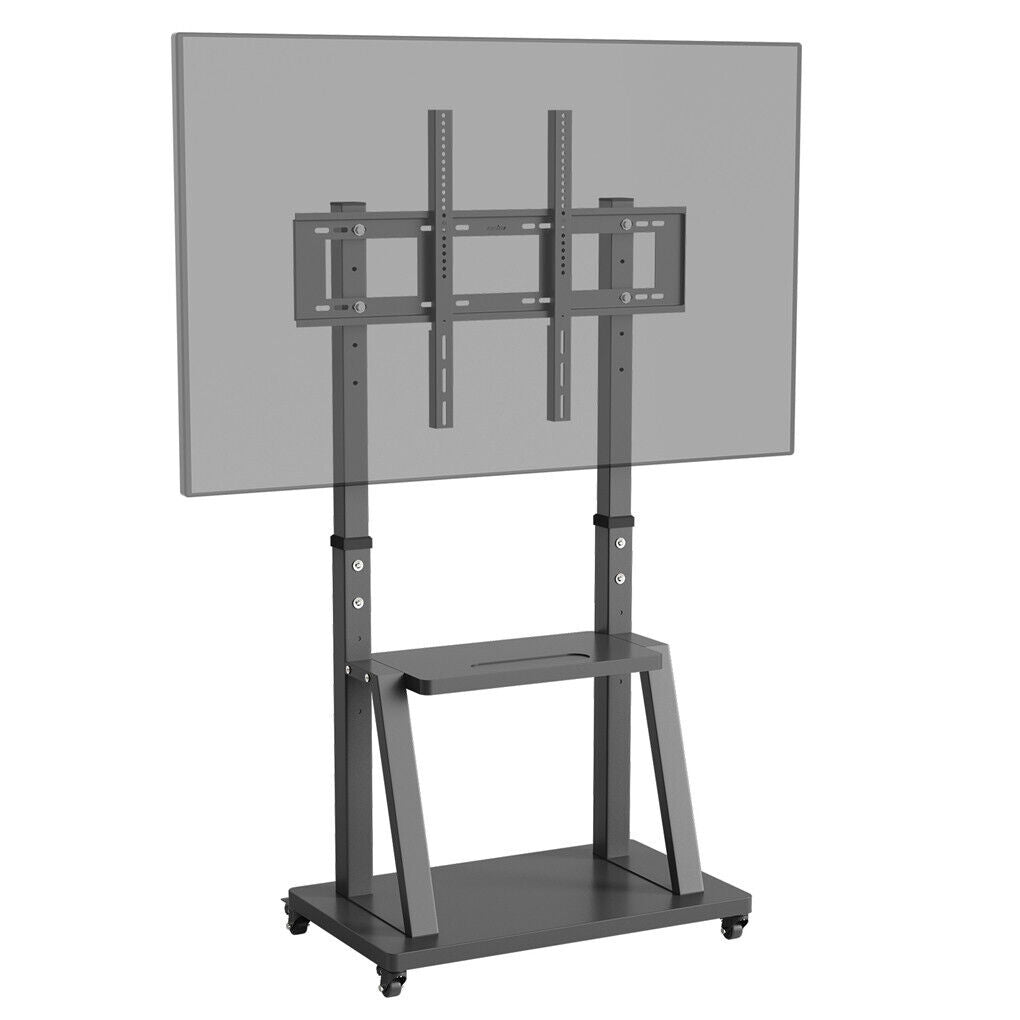 32-100 Heavy Duty TV Wall Mount with Shelf & Wheels - Image 7
