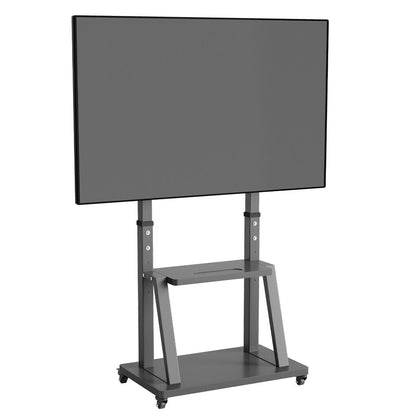 32-100 Heavy Duty TV Wall Mount with Shelf & Wheels - Image 9