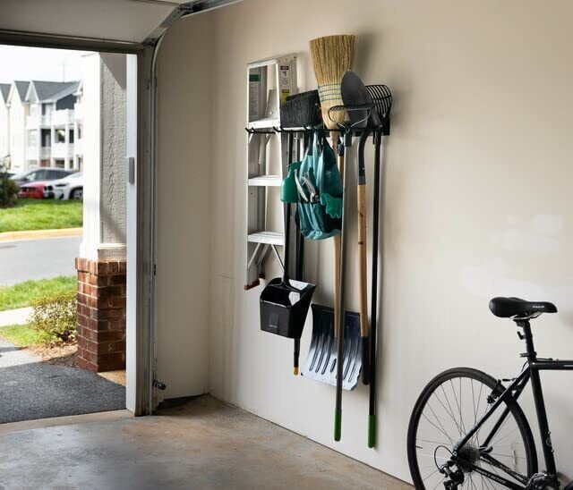 Wall Mounted Tool Rack Heavy Duty Garage Organizer - Image 3