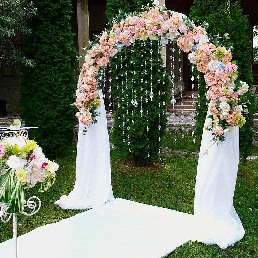 Metal Wedding Arch Garden Arbor Floral Stand Indoor/Outdoor - Image 3