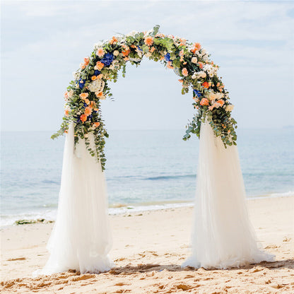 Metal Wedding Arch Garden Arbor Floral Stand Indoor/Outdoor - Image 4