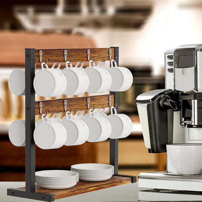 Coffee Mug Holder Stand 43.5cm High, 42cm Wide Kitchen Organizer - Image 2