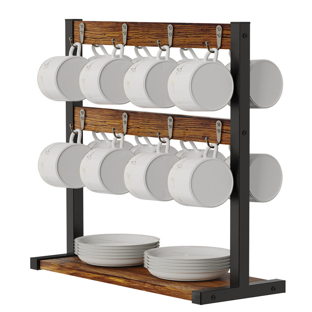 Coffee Mug Holder Stand 43.5cm High, 42cm Wide Kitchen Organizer - Image 4