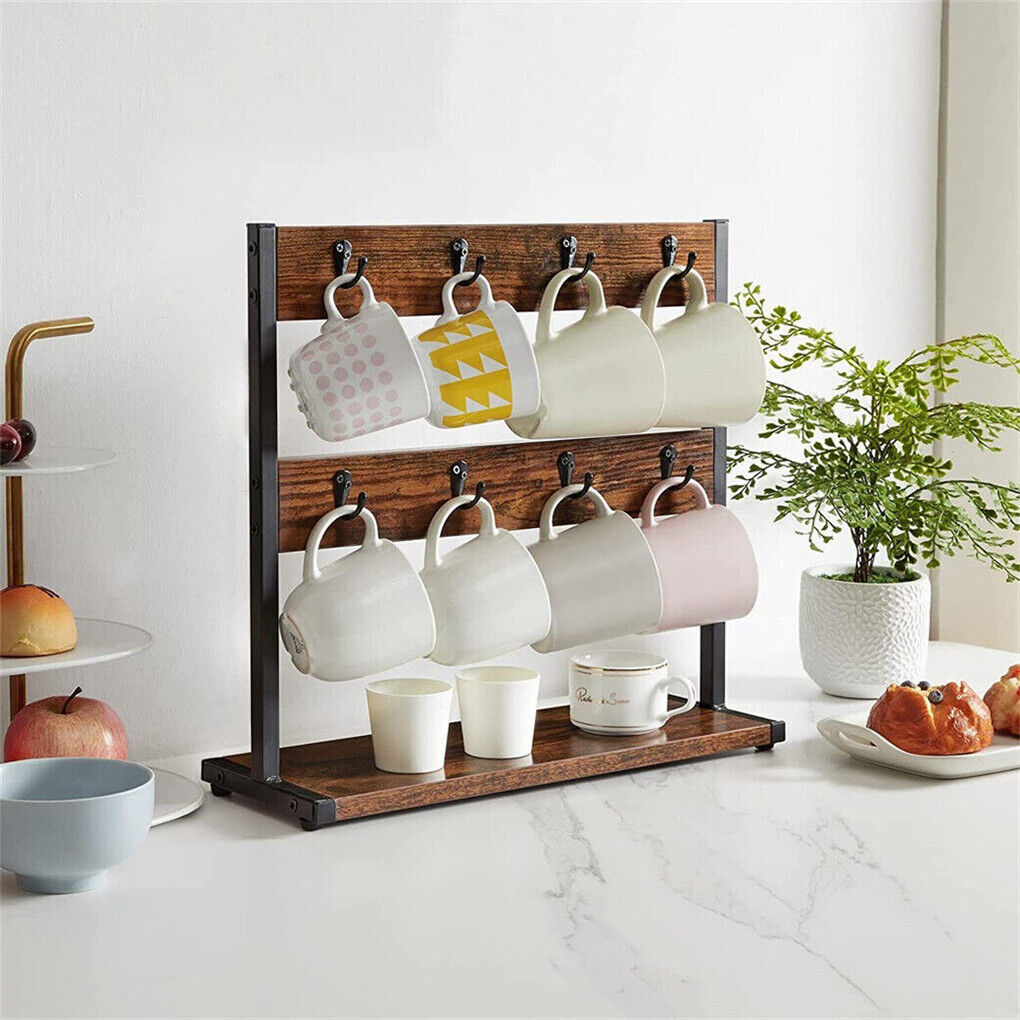 Coffee Mug Holder Stand 43.5cm High, 42cm Wide Kitchen Organizer - Image 9