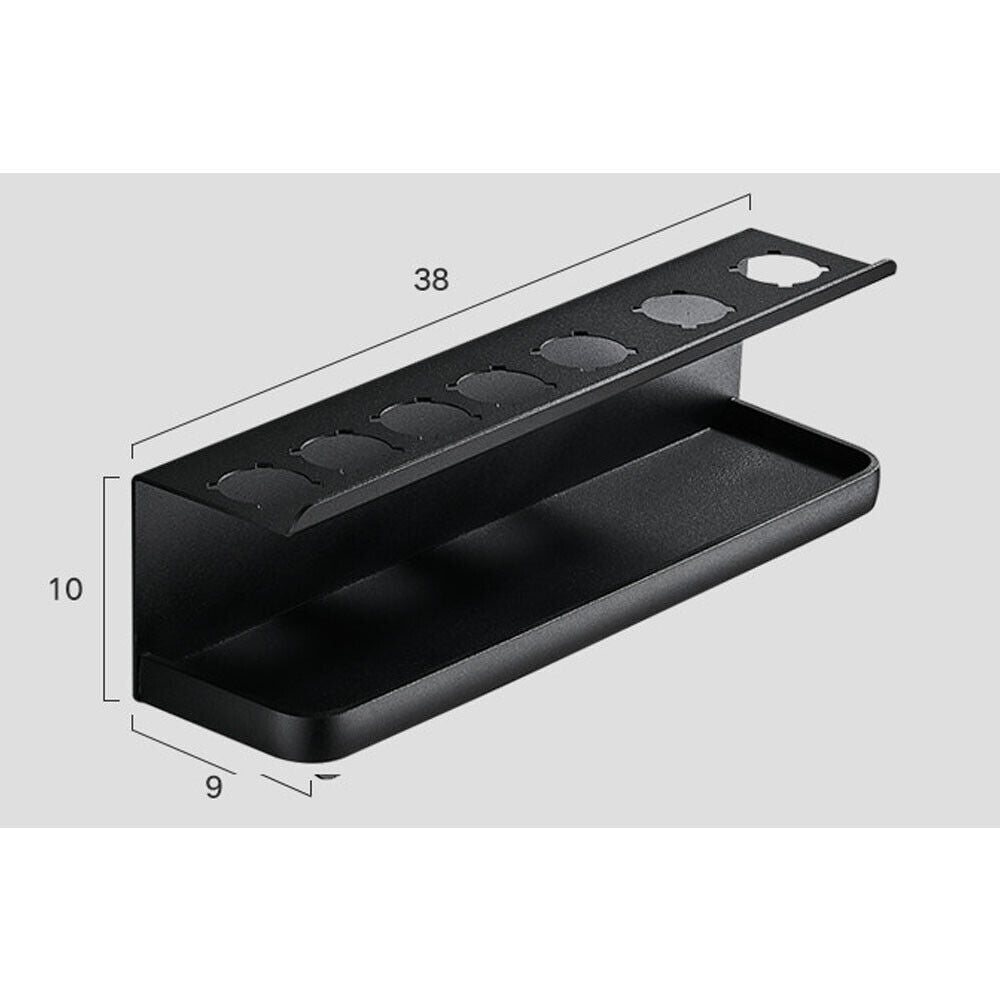 Black Space Aluminum Wall Mount Holder for Dyson Airwrap - Image 6