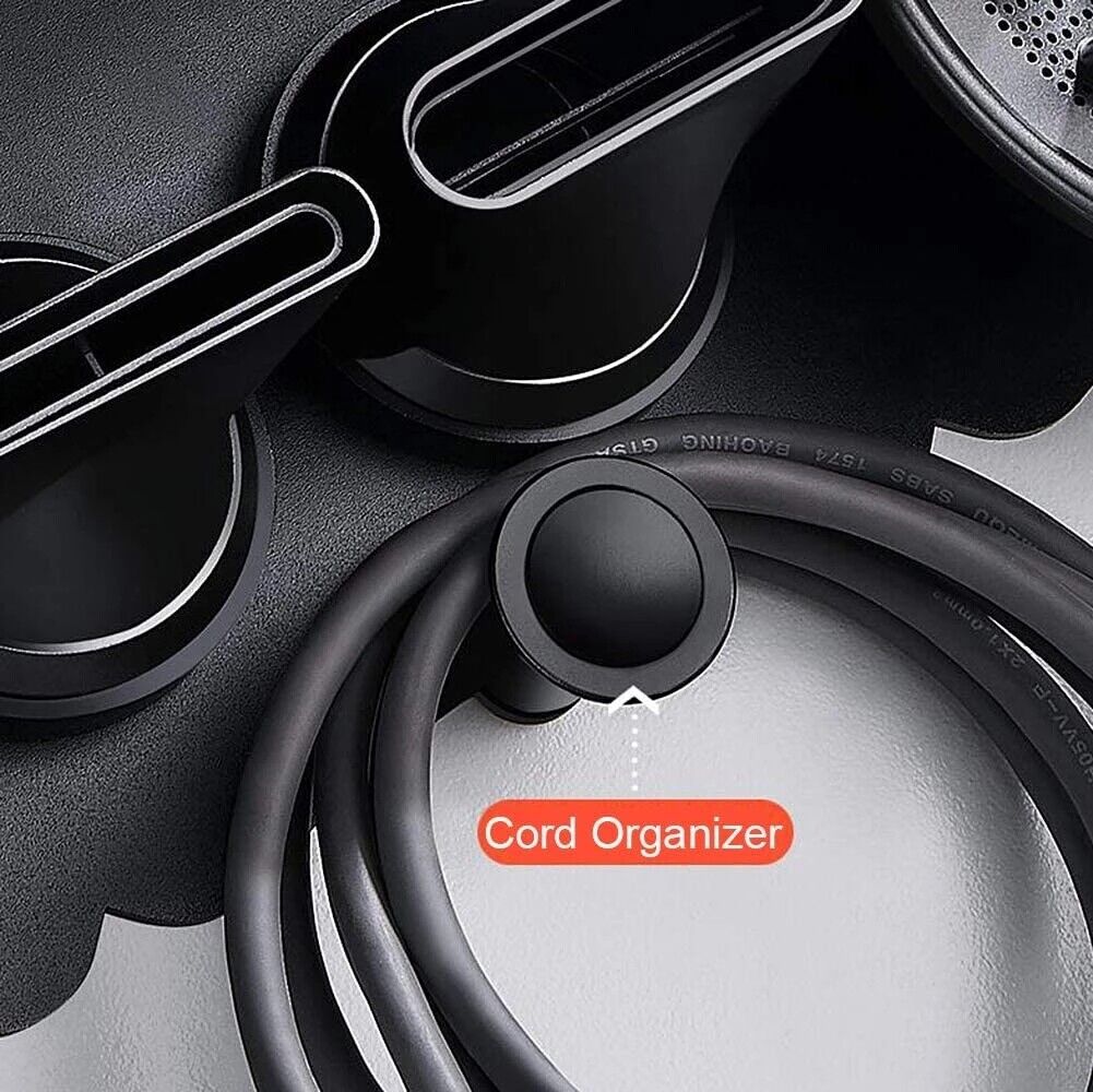 Magnetic Wall Mount Hair Dryer Holder for Dyson - Black Metal - Image 8