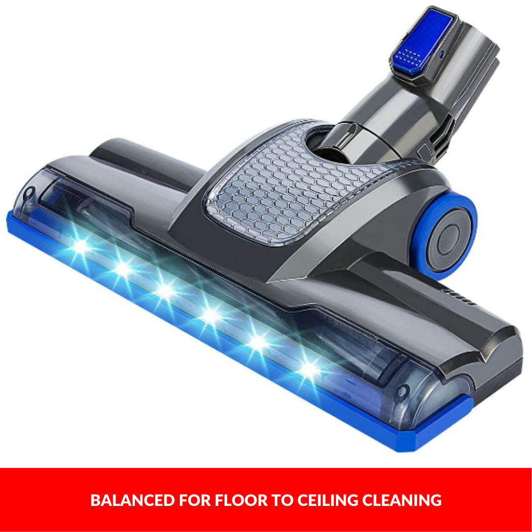 Enigma V8 22.2v Cordless Stick Vacuum Cleaner Blue + Toolkit - Image 2