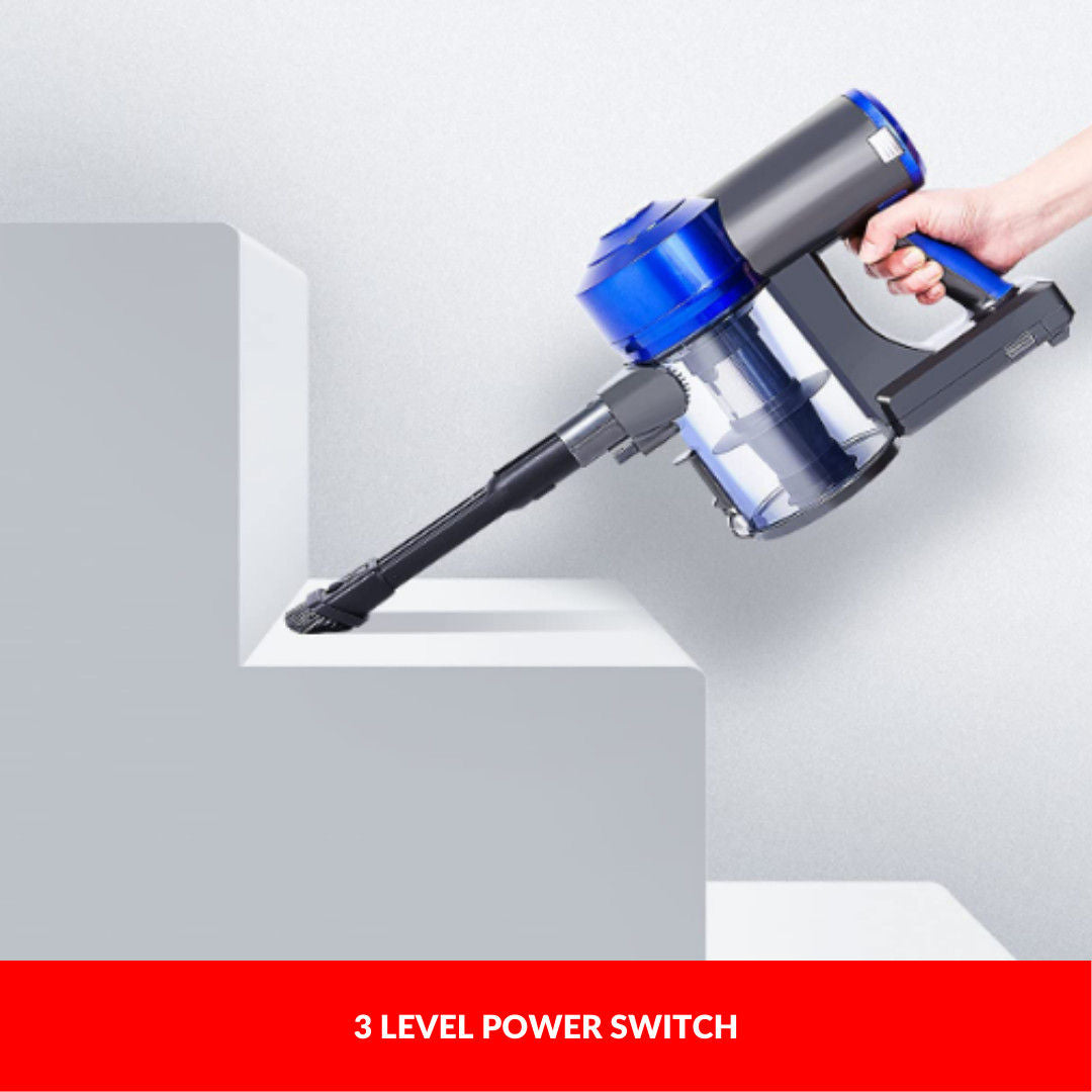 Enigma V8 22.2v Cordless Stick Vacuum Cleaner Blue + Toolkit - Image 6