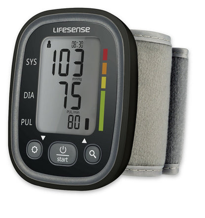 Automatic Digital Wrist Blood Pressure Monitor Black - Image 2