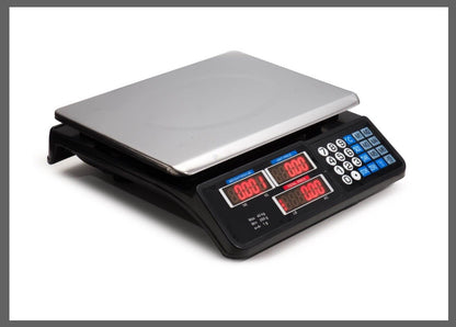 Digital Kitchen Scale 40kg 1g Increment Electronic Black - Image 2