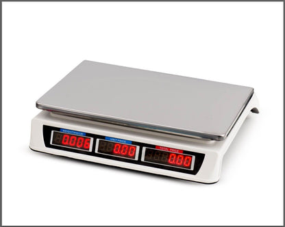 Digital Kitchen Scale Electronic 40KG 1g Increment White - Image 5