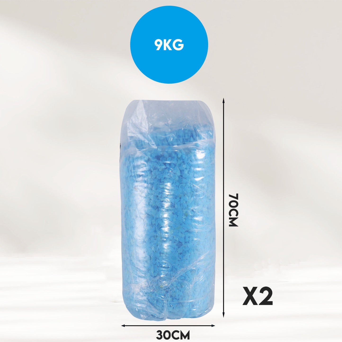 Shredded Memory Foam Fill for DIY Square Cushions, Dog Beds 9KG  - Image 2