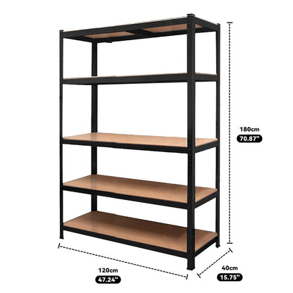 Heavy Duty Steel Warehouse Shelving Rack Storage 180cm  - Image 3