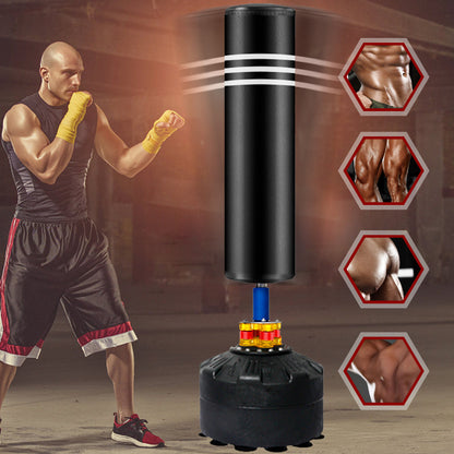 Punching Bag Stand for Adults & Kids - Boxing Training Speed Kick 175cm  - Image 2