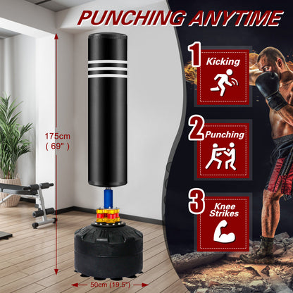 Punching Bag Stand for Adults & Kids - Boxing Training Speed Kick 175cm  - Image 3