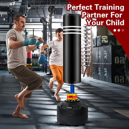 Punching Bag Stand for Adults & Kids - Boxing Training Speed Kick 175cm  - Image 5