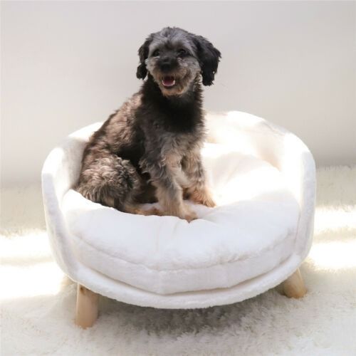 Luxury Round Pet Sofa Bed 40cm Soft Cushion Anti-skid - Image 6