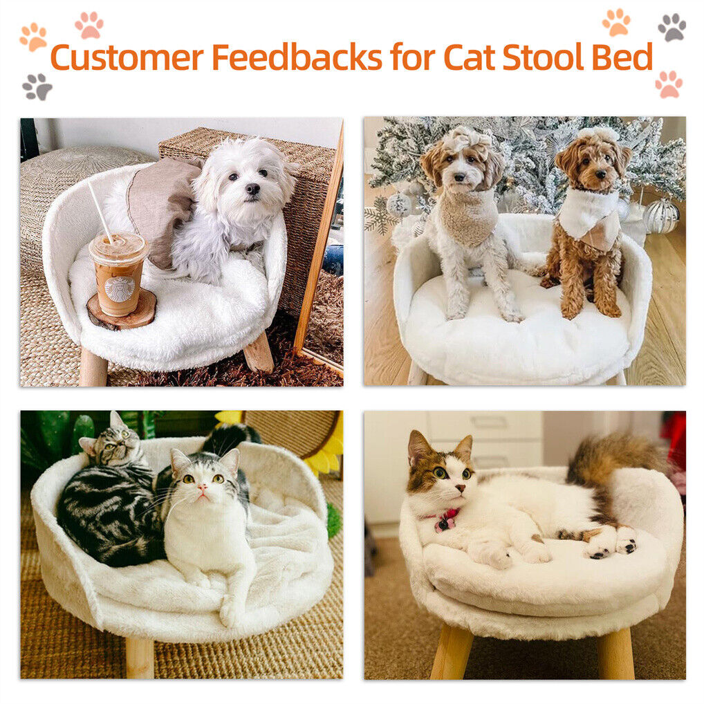 Luxury Round Pet Sofa Bed 60cm Soft Cushion Anti-skid - Image 5