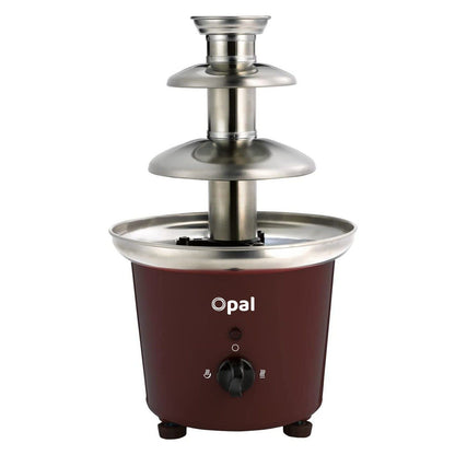 3-Tier Electric Chocolate Fondue Fountain Stainless Steel 0.9L - Image 8