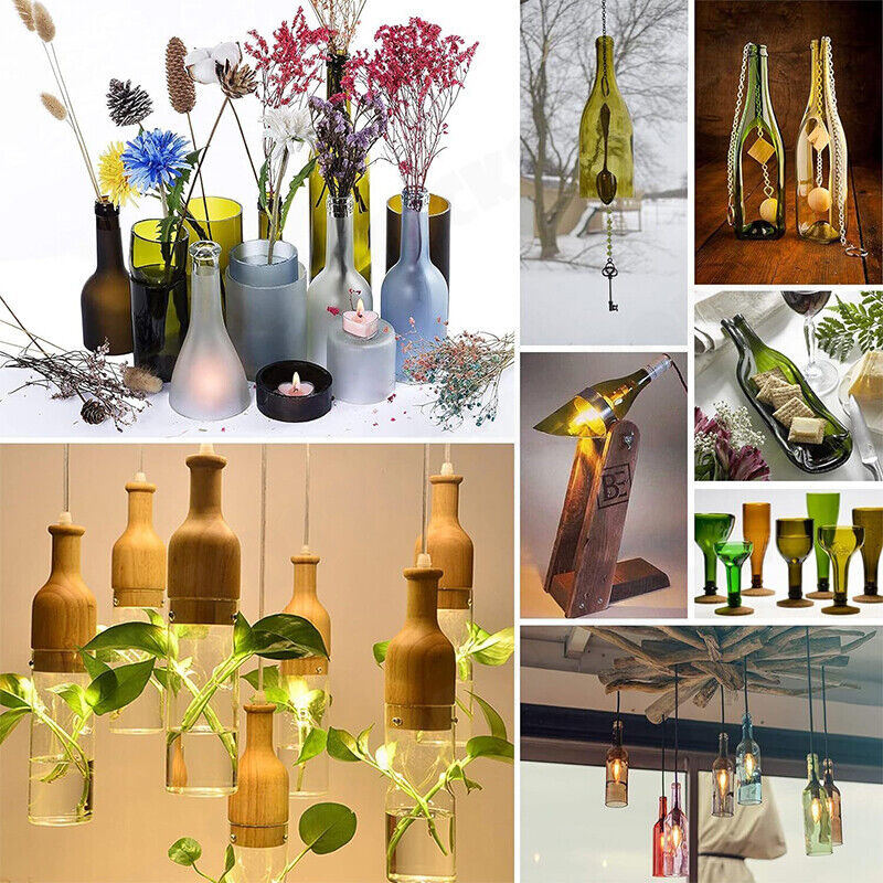 Stainless Steel Glass Bottle Cutter DIY Tool Kit AU - Image 4